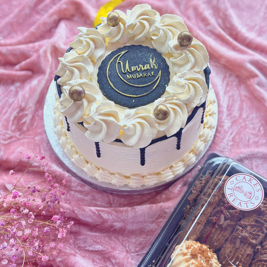 Umrah Mubarak Cake